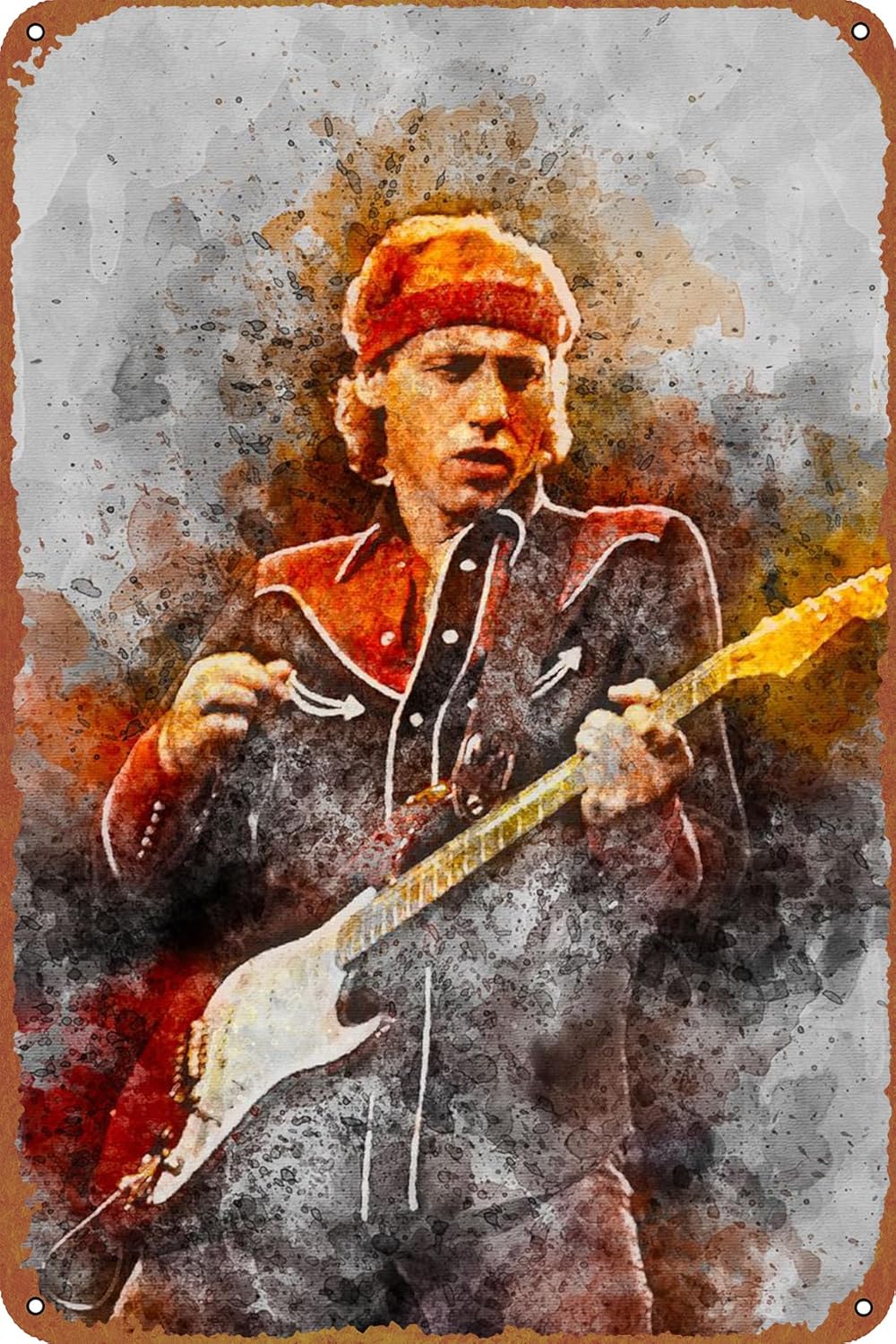 Musical Instrument Sign - Музыкальные постеры Mark Knopfler, жестяные знаки,