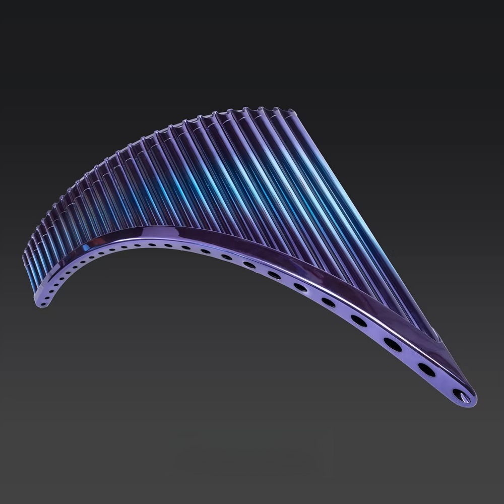 Musical Instrument Pipe - Изогнутая пан-флейта на 26 трубок для