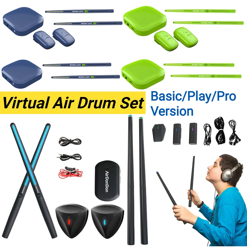 Musical Instrument Virtual - Электронные воздушные барабанные палочки, портативная воздушная