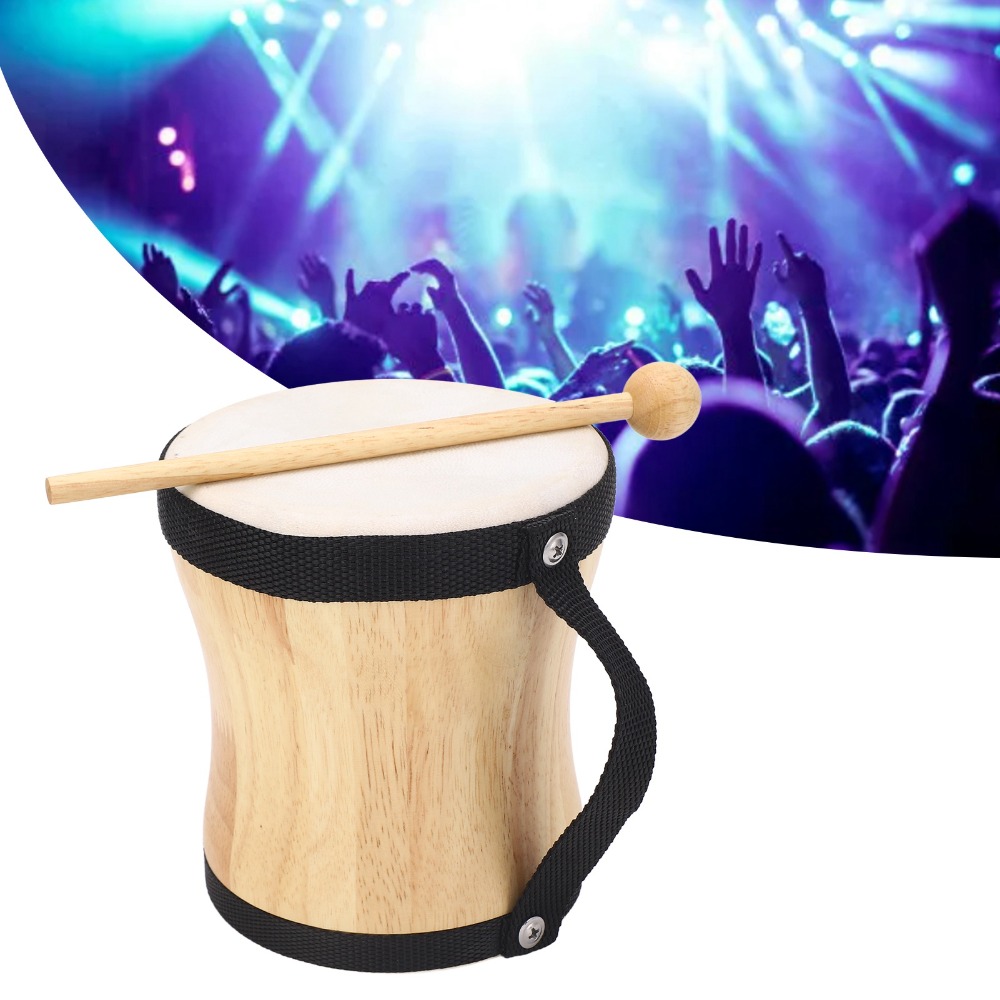 Bongo Drum Set - Премиум-набор ручных барабанов из дерева и