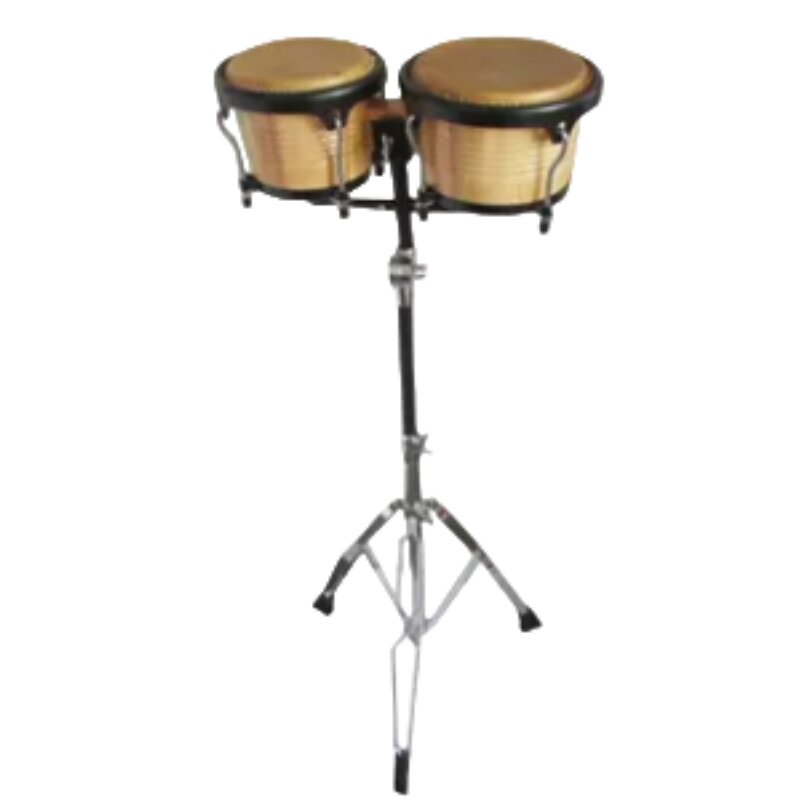 Bongo Drum Set - Барабан-тамбурин цельный, диаметр 7 и 9