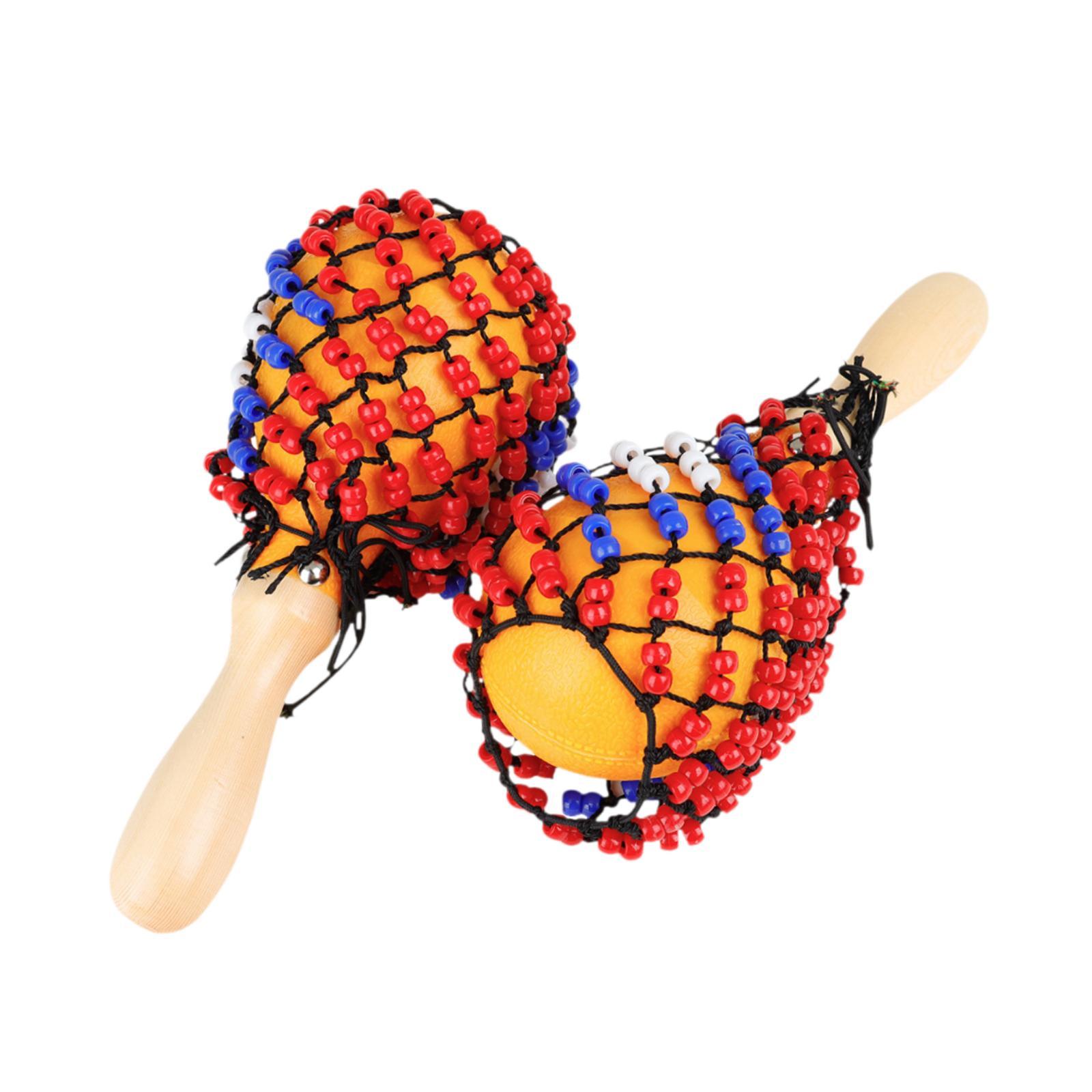Musical Instrument Net - 2x деревянные маракасы, песочные молотки, сделай