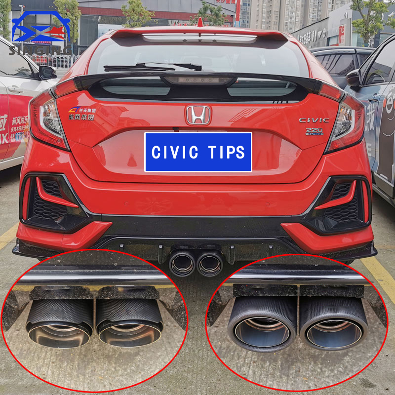 2 шт. для Honda FK7 Civic Hatc – обзор и цена Musical Instrument Pipe