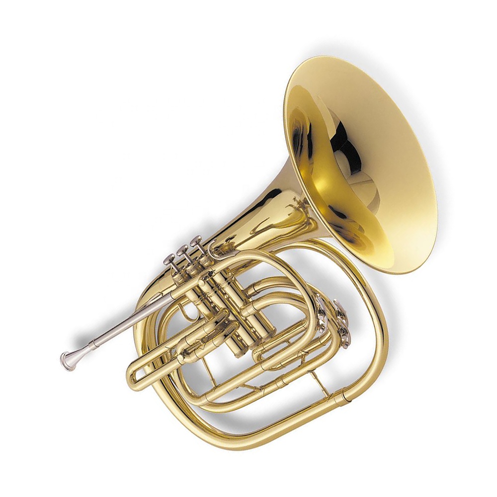 Баритон с золотым лаковым покр – обзор и цена Musical Instrument Horn
