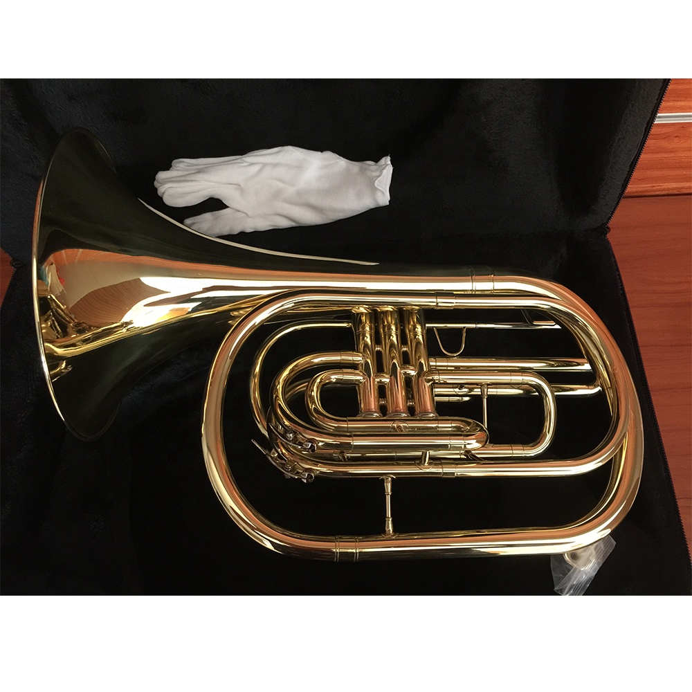 Баритон с золотым лаковым покр – обзор и цена Musical Instrument Horn
