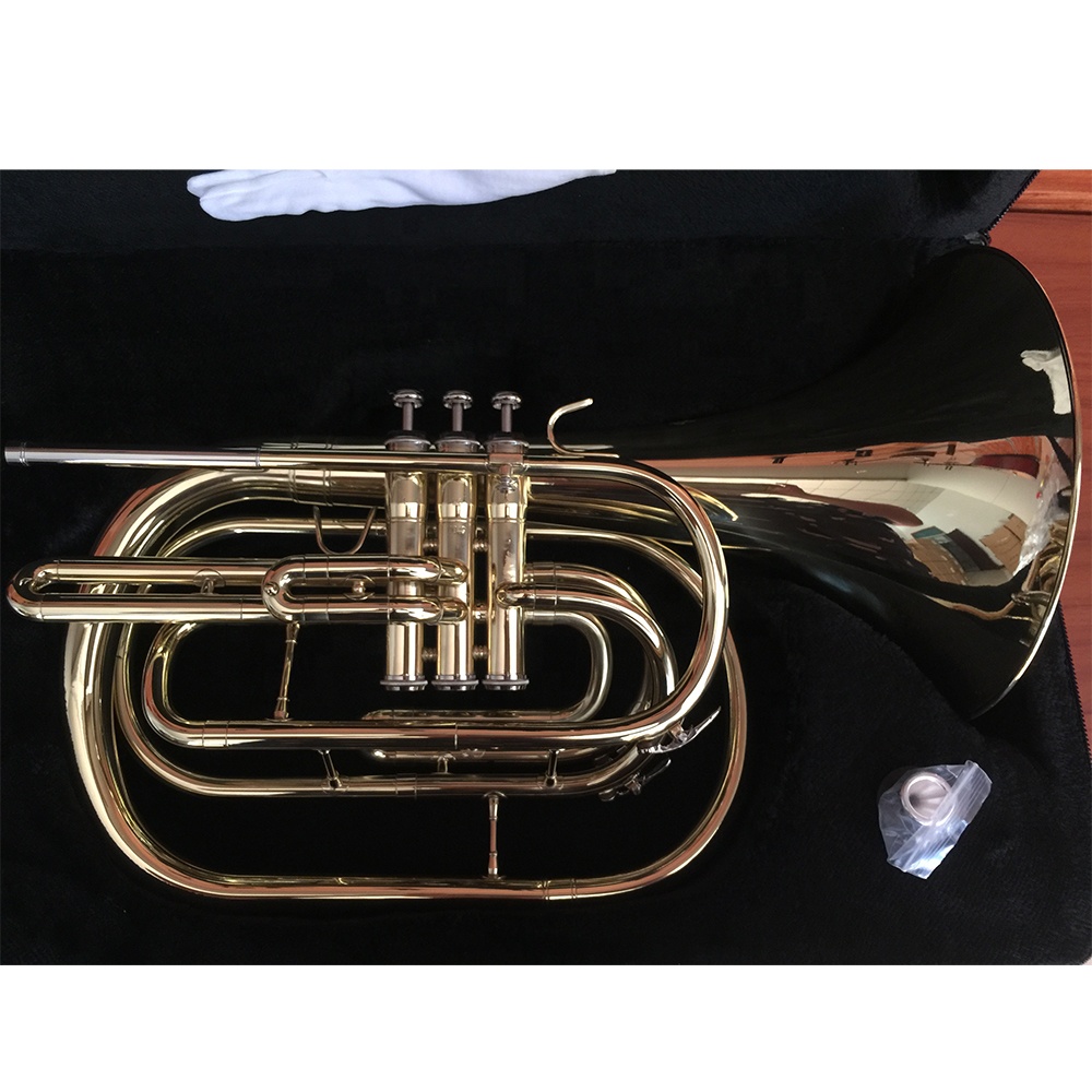 Баритон с золотым лаковым покр – обзор и цена Musical Instrument Horn