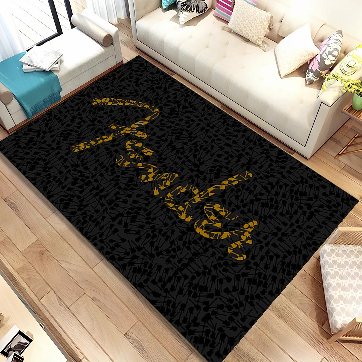 3D-коврик в виде гитары и бас- – обзор и цена Musical Instrument Sign