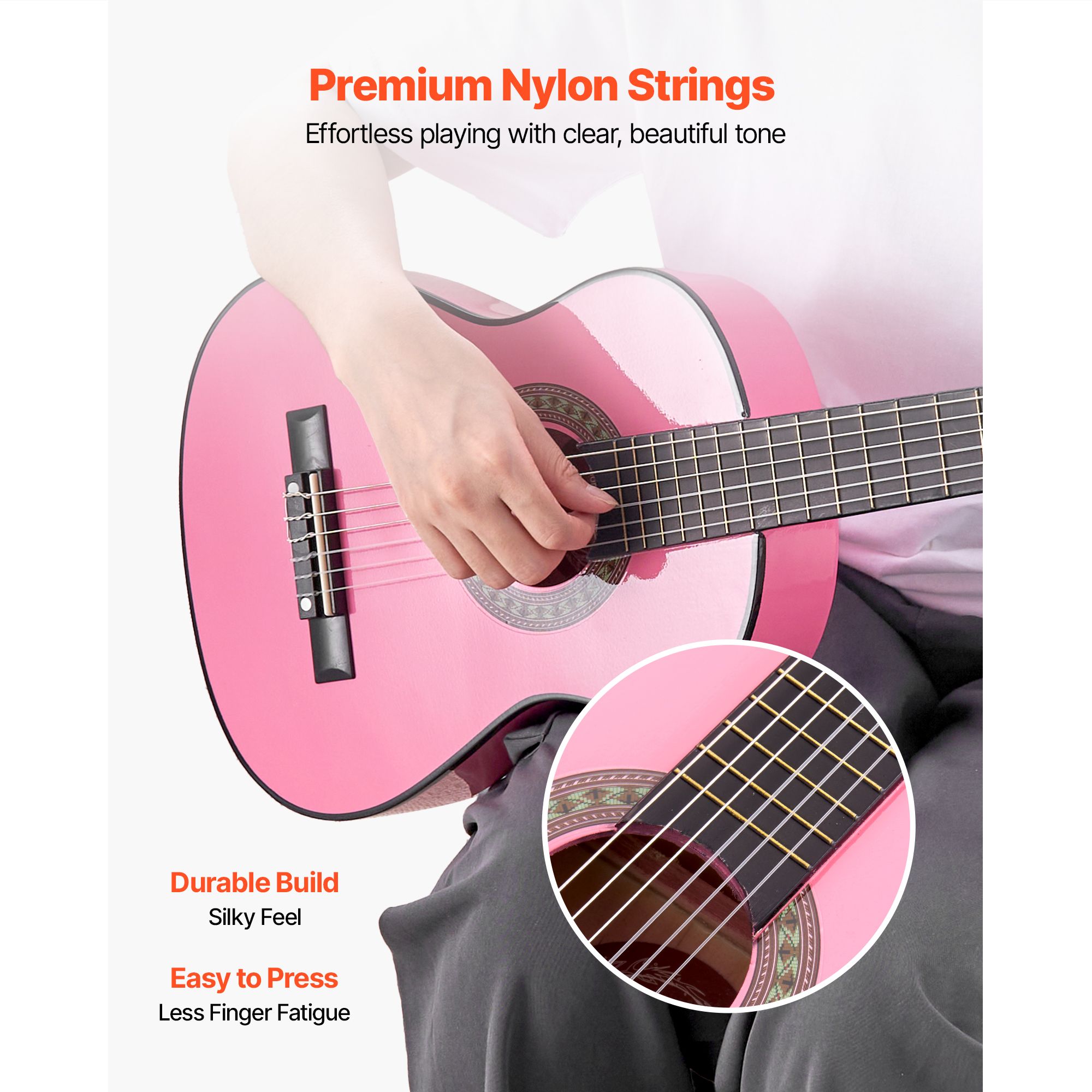 Классическая гитара, 30 дюймов – обзор и цена Classical Guitar Nylon