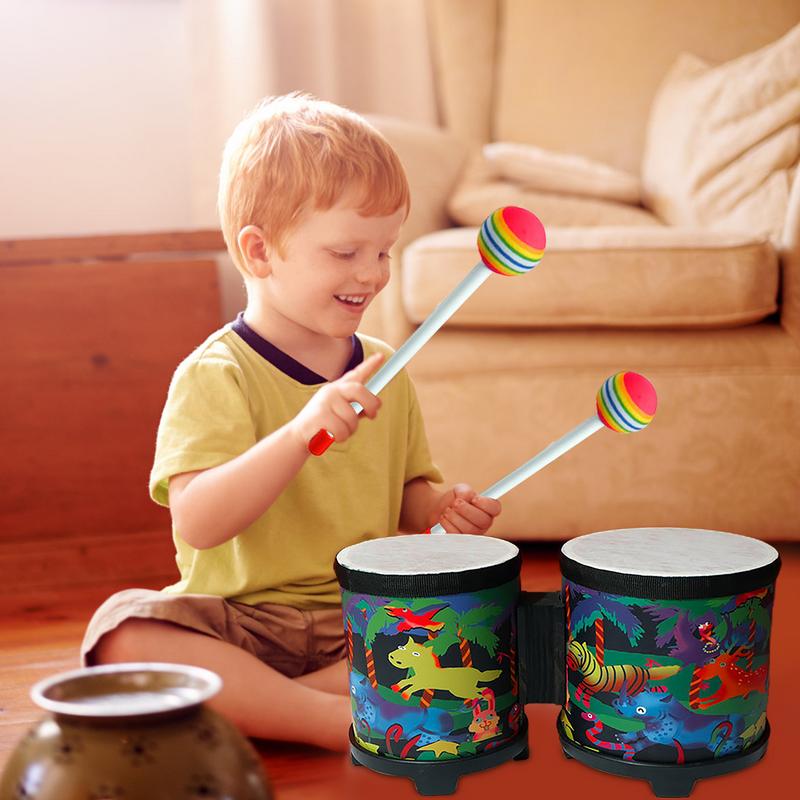 Детские бонго-барабаны, милый  – обзор и цена Bongo Drum Set
