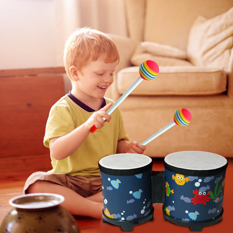 Детские бонго-барабаны, милый  – обзор и цена Bongo Drum Set