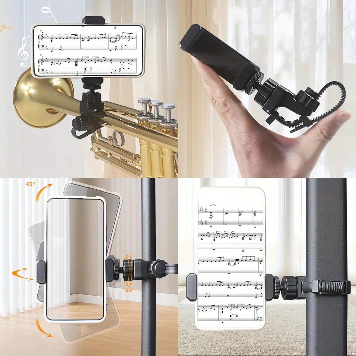 Металлическая музыкальная подс – обзор и цена Musical Instrument Horn