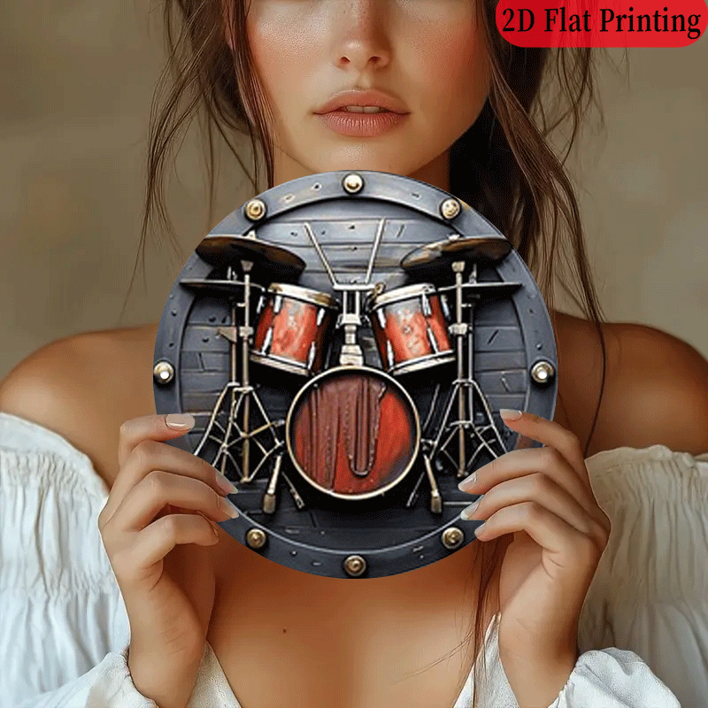 2D Flat, 1 шт., 20,32x20,32 см – обзор и цена Musical Instrument Sign