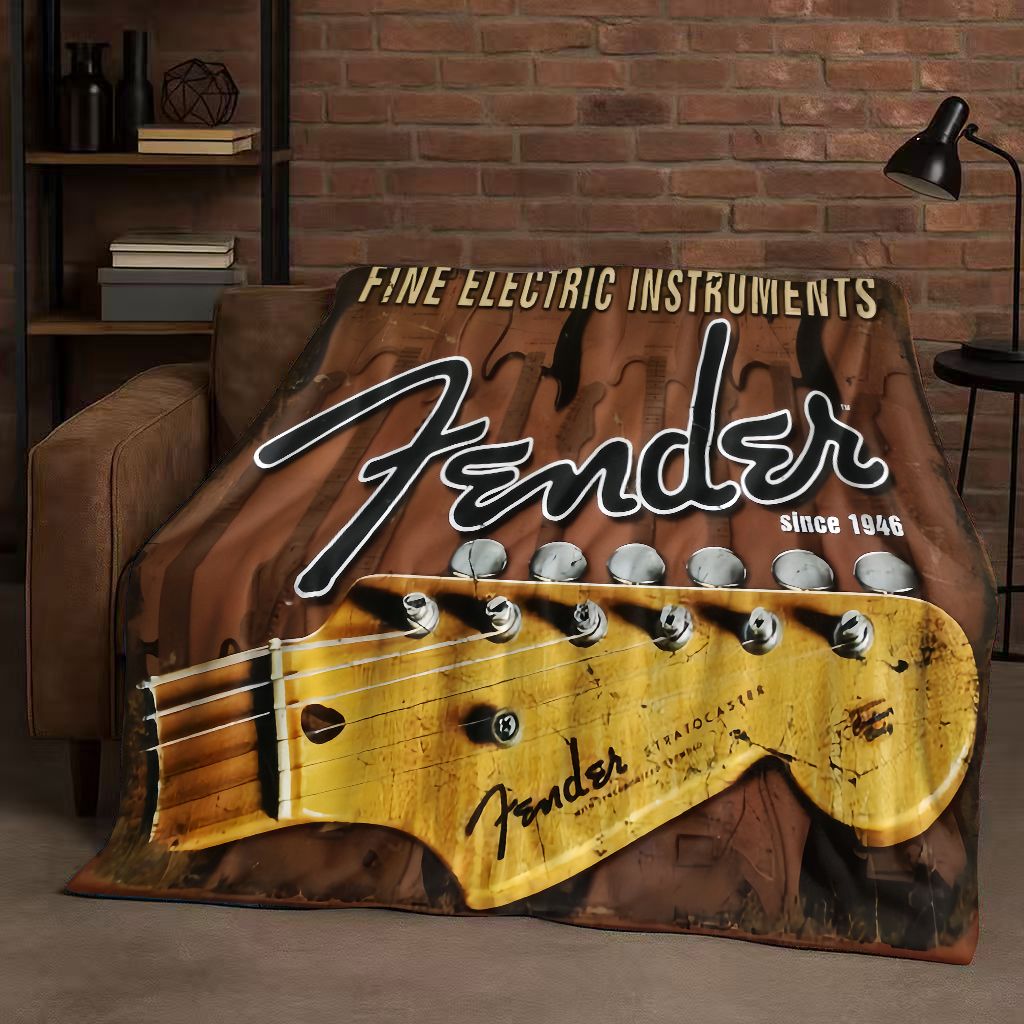 Фланелевое одеяло с 3D-изображ – обзор и цена Musical Instrument Sign