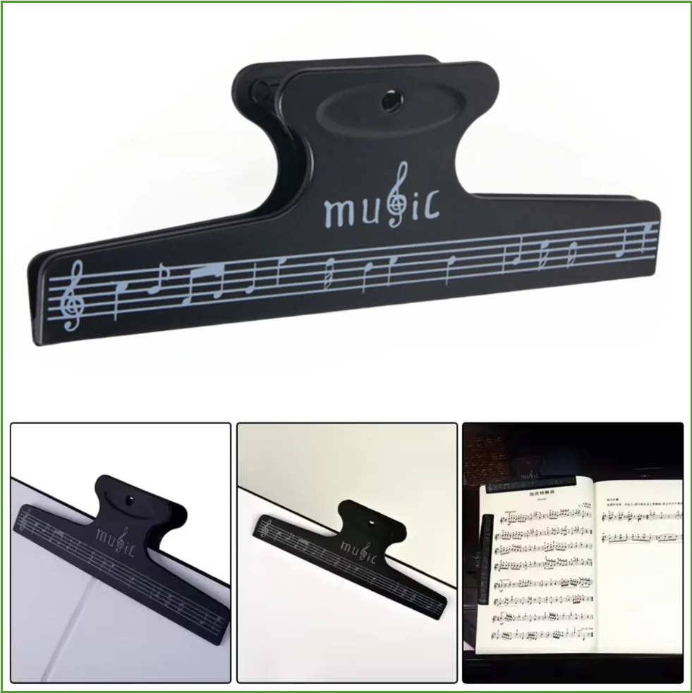 Зажимы для нот, держатели для  – обзор и цена Musical Instrument Book