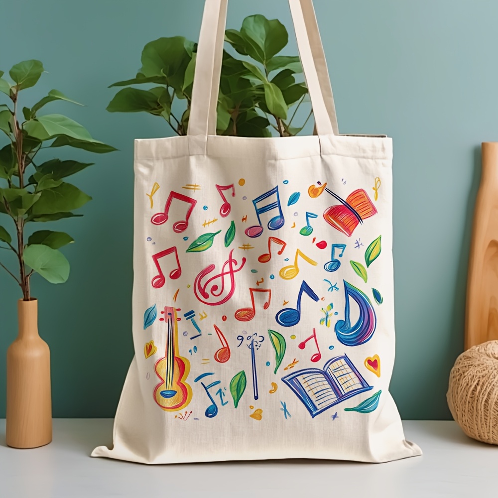 Яркая холщовая сумка с принтом – обзор и цена Musical Instrument Shop
