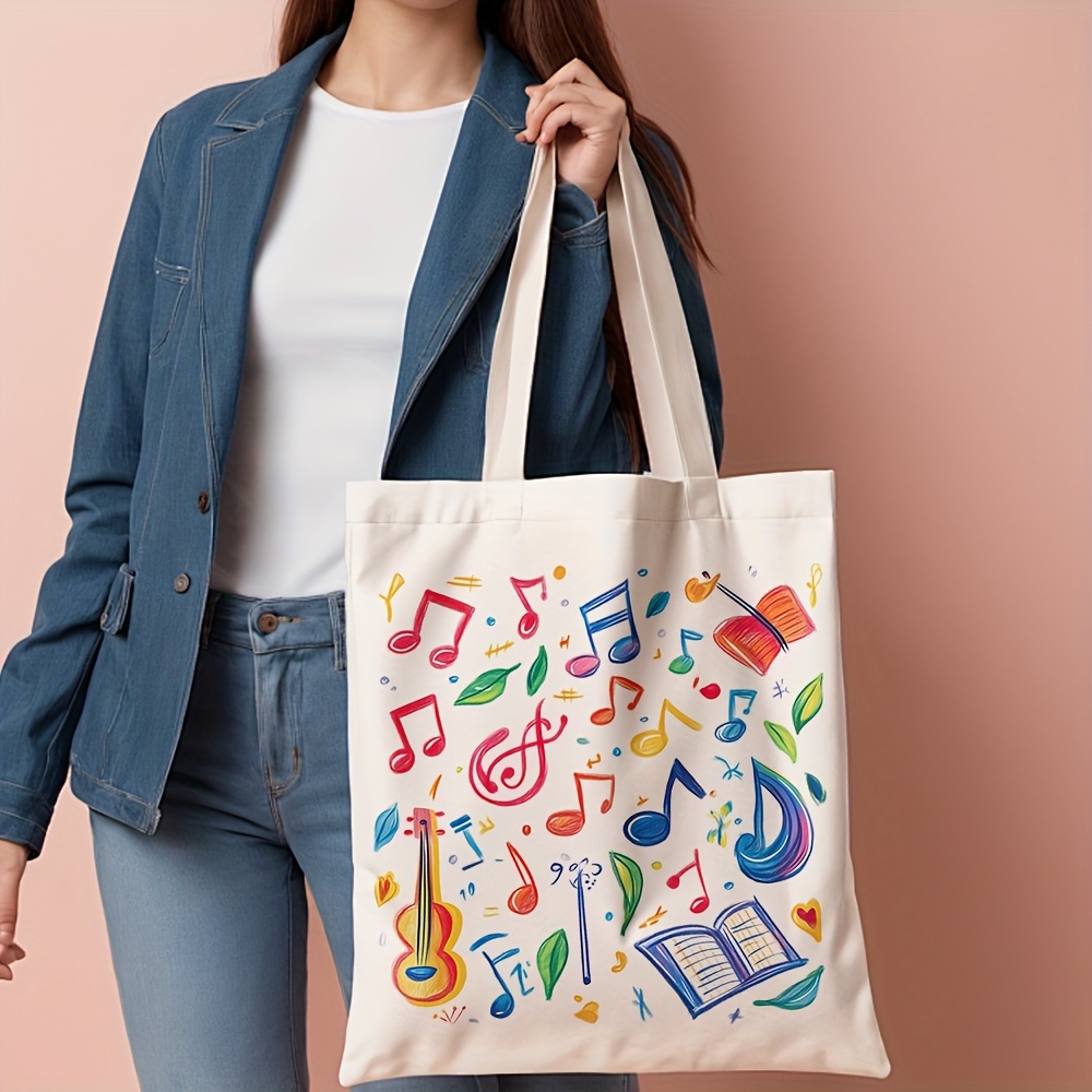 Яркая холщовая сумка с принтом – обзор и цена Musical Instrument Shop